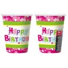 Puodelis papierowy 270 ml Happy rožinis GODAN