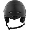 TnB Kask + szybka ochronna + nauszniki miejski rower paspirtukas skuter L 58-62 / Umhelmvsl (SB11504)