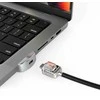 Linka zabezpieczająca Compulocks Compulocks Ledge Lock Adapteris, skirtas MacBook Pro 14" M1, M2 ir M3 - saugos spynos adapteris - su užrakto cilindru - skirtas Apple MacBook Pro 14,2 colio (M1, M2, M3)