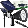 Saulės energija varomas sodo šviestuvas – Gardlov 24002 su reflektoriumi