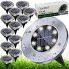 Saulės energija varomos sodo lempos - 12 vnt. Gardlov