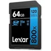 Lexar | Atminties kortelė | Professional 800x PRO | 64 GB | SDXC | Flash atminties klasė UHS-I