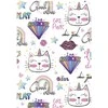 Segtuvas „Cat Chic Girl“ A/4 elastinė juostelė