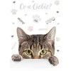 Segtuvas-lankas Cat Meow A/4