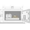 Seifas - Yale YSG/200/DB2 8.6L plieno juodas