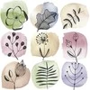 Servetėlės „Flower Flora Stamps“, 20 vnt., 33x33 cm