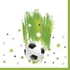 Servetėlės „Futbolas su žvaigždėmis“, 20 vnt., 33x33 cm
