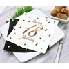 GoDan Laimingų servetėlės 18 Gimtadienis balta 33x33cm 20vienetas