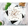GoDan Serwetki B&C Happy 50 Birthday balta 33x33 20szt
