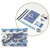 Set de Papetărie Stitch Mėlyna (12 pcs)