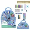 Set de Papetărie Stitch Mėlyna Lagaminas