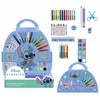 Set de Papetărie Stitch Mėlyna Lagaminas