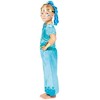 „Shimmer and Shine“ mėlynas kostiumas 4-6 metų vaikams