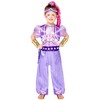 „Shimmer and Shine“ violetinis kostiumas 3-4 metų vaikams