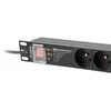 LANBERG PDU Rack pro 19 colių 1U 16A 7x FR lizdai 2m