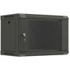 Lanberg WF03-5306-10B rack spintelė 6U prie sienos montuojama lentyna Juodas