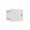 LANBERG Rack spintelė 10 colių sieninis laikiklis 4U 280x310 pilkas su metalinėmis durelėmis butas paketas