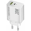 Esperanza EZC105W mains charger 20W Baltas