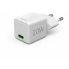 Hama supermini 20W PD/QC 1x USB-C balta
