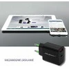 QOLTEC 51713 Charger 18W 5-12V 1.5-3A USB type C PD USB QC 3.0 Juodas