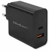 Įkroviklis - Qoltec 52381 90W PD 1xUSB-C 1xUSB Juodas