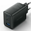 Vention Sieninis įkroviklis, ventiliacija, FERB0-EU, 2xUSB-C, USB-A, 65W/65W/30W, GaN (juoda)