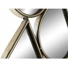 Sieninis veidrodis DKD Home Decor Veidrodis Auksinis Metalinis (40 x 2,5 x 100 cm)