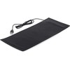 Silikoninė USB klaviatūra, juoda, 35,5x13,5 cm