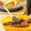 „InnovaGoods“ silikoninės formelės su šepetėliu, skirtos „Mollicon 2 vnt“ oro gruzdintuvei.