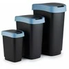 ROTHO Twist Mėlyna - trash bin – 50l