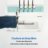 Siuvimo mašina Medion LIFE® MD19169 Overlock-Nähmaschine SO90 türkis