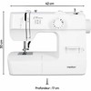 Siuvimo mašina Medion LIFE® MD11179 Nähmaschine SM70 baltas