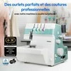 Siuvimo mašina Medion LIFE® MD19169 Overlock-Nähmaschine SO90 türkis