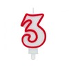 Gimtadienio žvakė numeris 3 GODAN