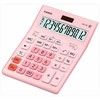 Stalinis skaičiuotuvas CASIO GR-12C, 155 x 209 x 35 mm, rožinė sp.