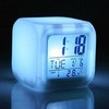 Alarm clock lcd thermometer chameleon luminous