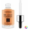 "Catrice Hd Liquid Coverage Foundation" makiažo pagrindas, išliekantis iki 24 val. 046 Camel rusvai gelsvas 30ml