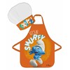 Smurfs Oops vaikiška prijuostė, dviejų dalių komplektas