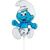 Smurfų juokdarys mini folijos balionas 35 cm (WP)