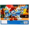 Smurfų kaimo spiralinė A/4 eskizų knygelė su 40 lapų ir lipdukais