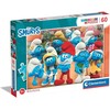 „Smurfų susibūrimas“ 60 detalių Clementoni dėlionė