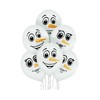 Premium balionai "Snowman" (6vnt)