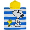 Snoopy paplūdimio rankšluostis pončas 50x100 cm