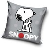 Snoopy pilkas pagalvėlės užvalkalas 40x40 cm