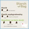Starch Bag STARCHBAG BIO kompostuojamos šuniukų maišeliai alyvinė – 8x15 vnt.