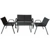 Sodo baldai Marbueno Juoda 115 x 77 x 65 cm