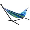 Lauko baldų komplektas Sodo hamakas 200x150cm su rėmu
