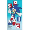 Sonic the Hedgehog Fast Sonic the Hedgehog vonios rankšluostis, paplūdimio rankšluostis 70x140cm (sausas)