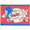 Sonic the Hedgehog Gotta Go rankšluostis, veido rankšluostis, rankšluostis 40x30 cm