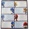 „Sonic the Hedgehog Hype Man“ 16 dalių užrašų knygelės etikečių rinkinys